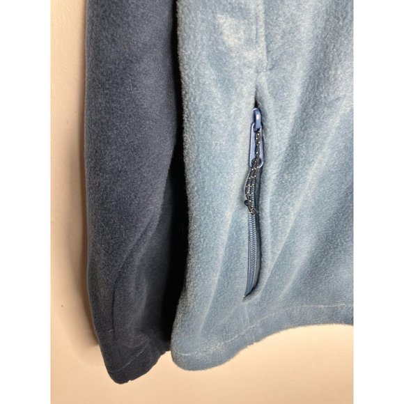 Columbia Men's 2XL Blue Fleece Full Zip Sweater New - Picture 2 of 10